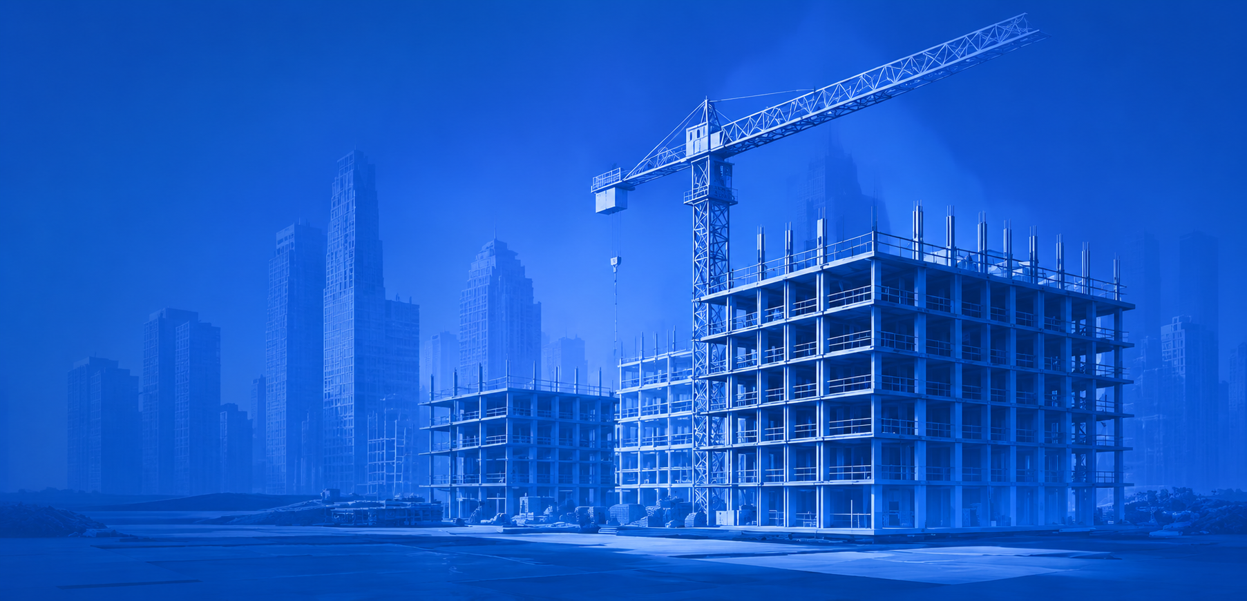 Construction site view
